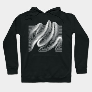 waves design Hoodie